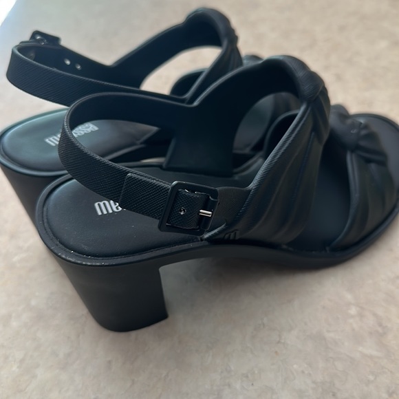 Melissa Women's Knotted Slingback High Heel Sandals - Picture 9 of 14